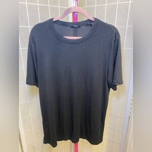 Theory Men's Charcoal Short Sleeve Tee